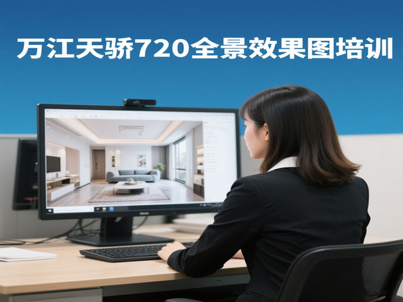 东莞万江天骄职校720全景效果图培训