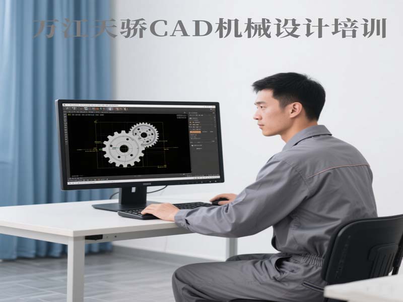 东莞万江天骄职校CAD机械制图培训