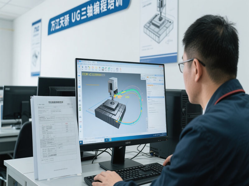 东莞万江天骄职校UG三轴编程培训