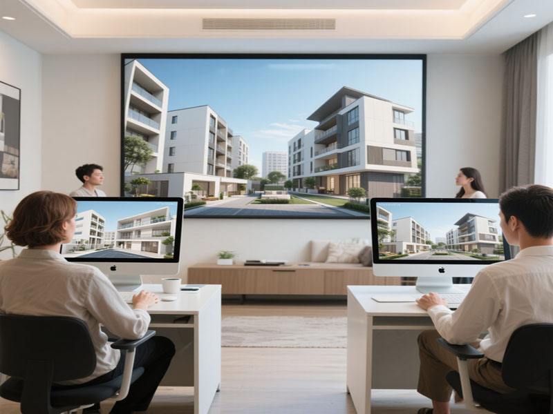 东莞万江天骄职校720全景效果图培训