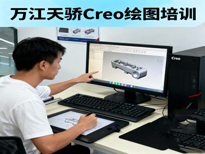 东莞万江天骄职校Creo绘图培训