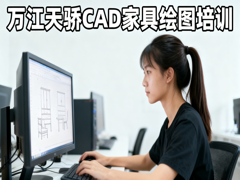 东莞万江天骄职校CAD家具绘图培训