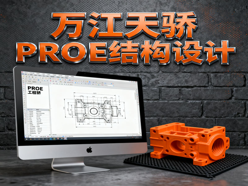 东莞万江天骄职校PROE结构设计图片