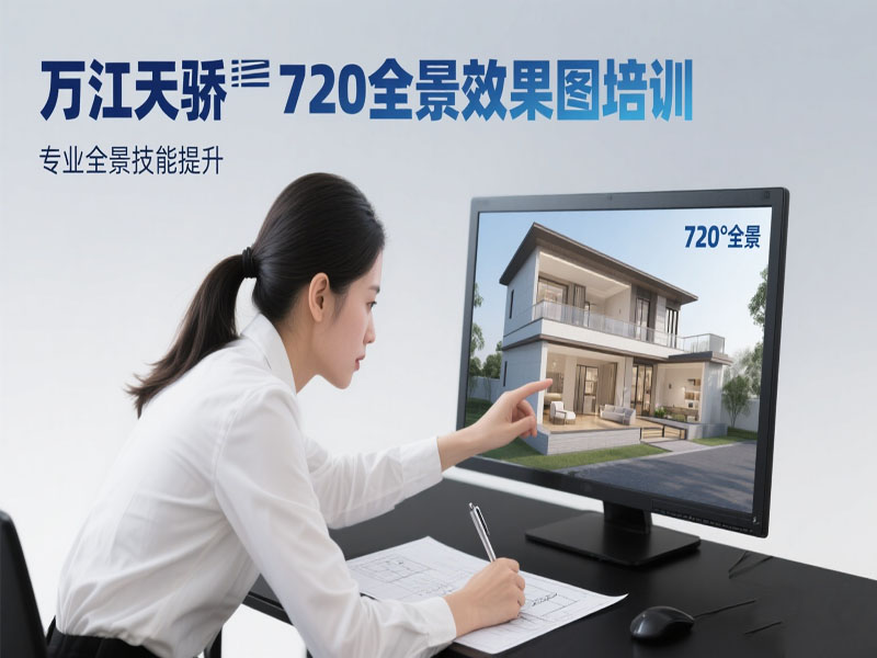 东莞万江天骄职校720全景效果图培训