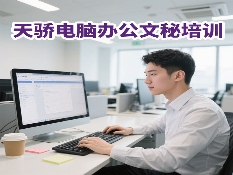 东莞万江天骄职校电脑办公文秘培训 