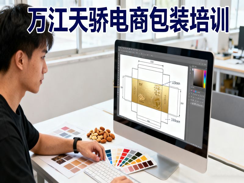 东莞万江天骄职校电商包装培训