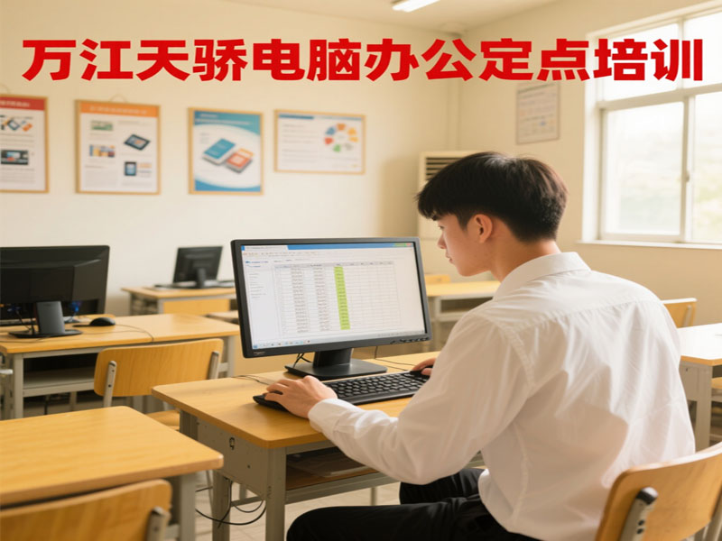 东莞万江天骄职校电脑办公定点培训