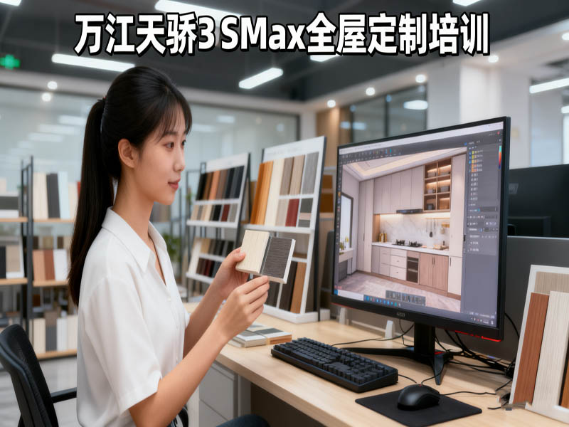 东莞万江天骄职校3DSMax全屋定制培训