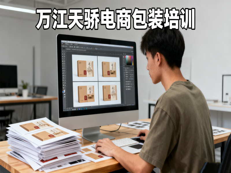东莞万江天骄职校电商包装培训 