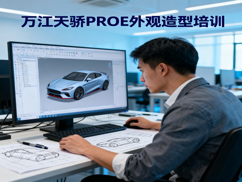 东莞万江天骄职校PROE外观造型培训