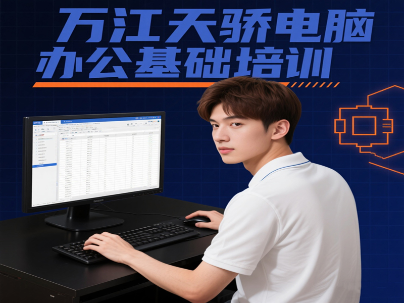 东莞万江天骄职校电脑办公基础培训