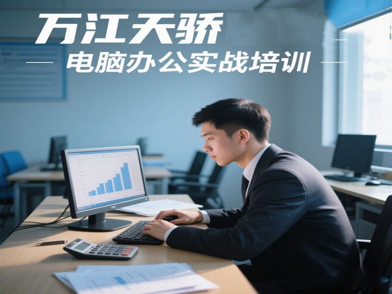东莞万江天骄职校电脑办公实战培训 