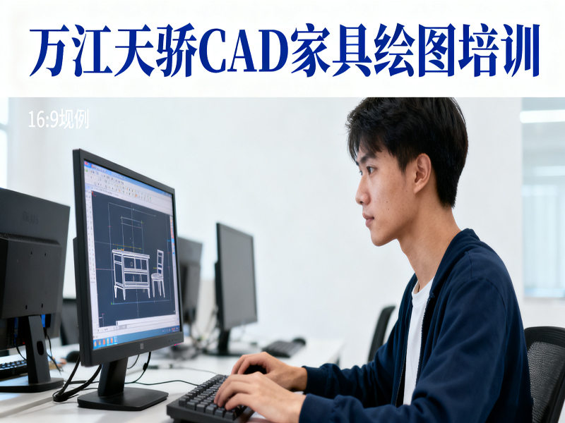 东莞万江天骄职校CAD家具绘图培训