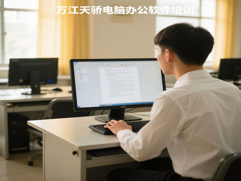 东莞万江天骄职校电脑办公软件培训
