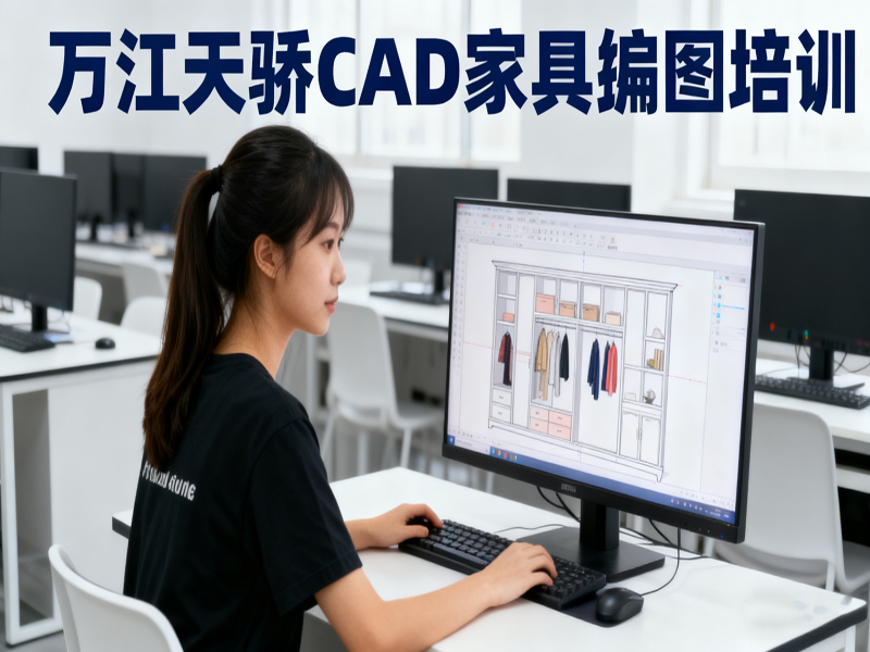 东莞万江天骄职校CAD家具绘图培训 