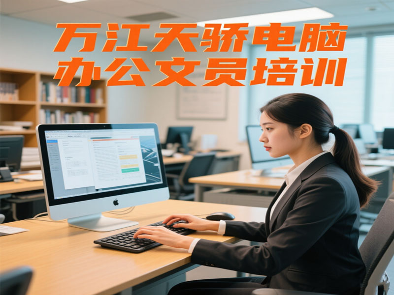 东莞万江天骄职校电脑办公文员培训