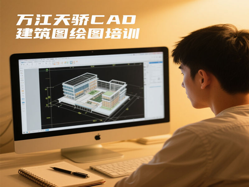 东莞万江天骄职校CAD建筑图绘图培训