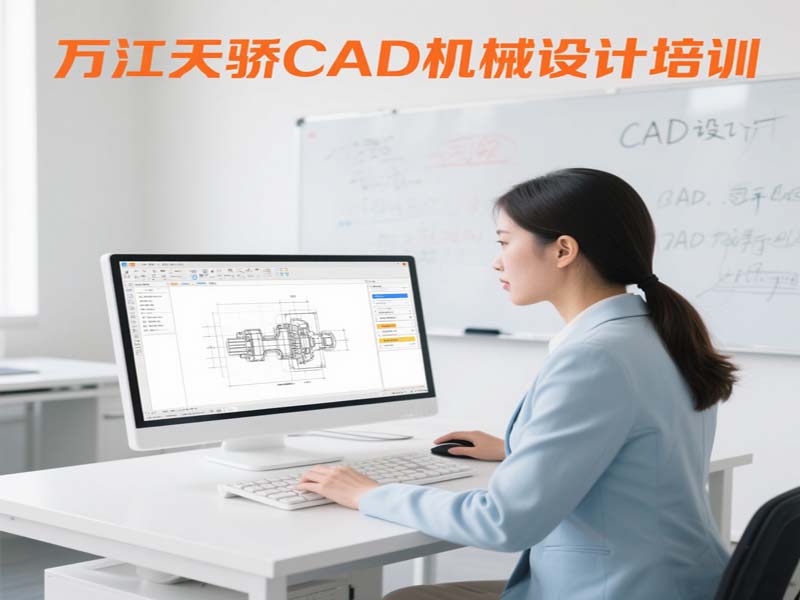 东莞万江天骄职校CAD机械制图培训