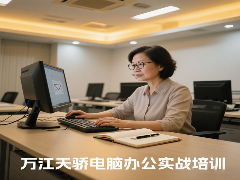 东莞万江天骄职校电脑办公实战培训