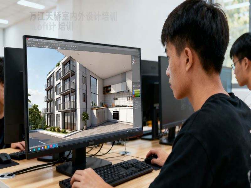 东莞万江天骄职校室内外设计培训 