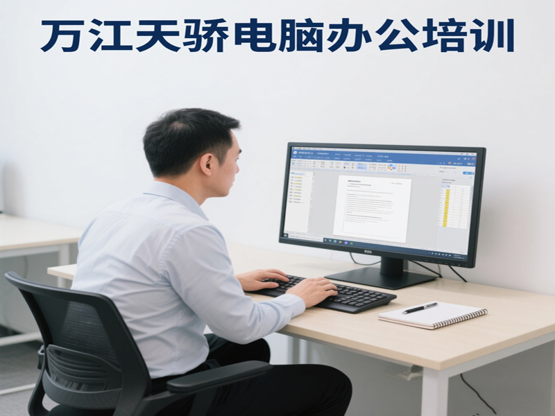 东莞万江天骄职校电脑办公培训