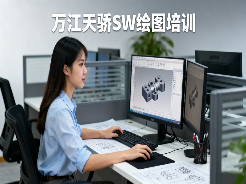 东莞万江天骄职校SW绘图培训