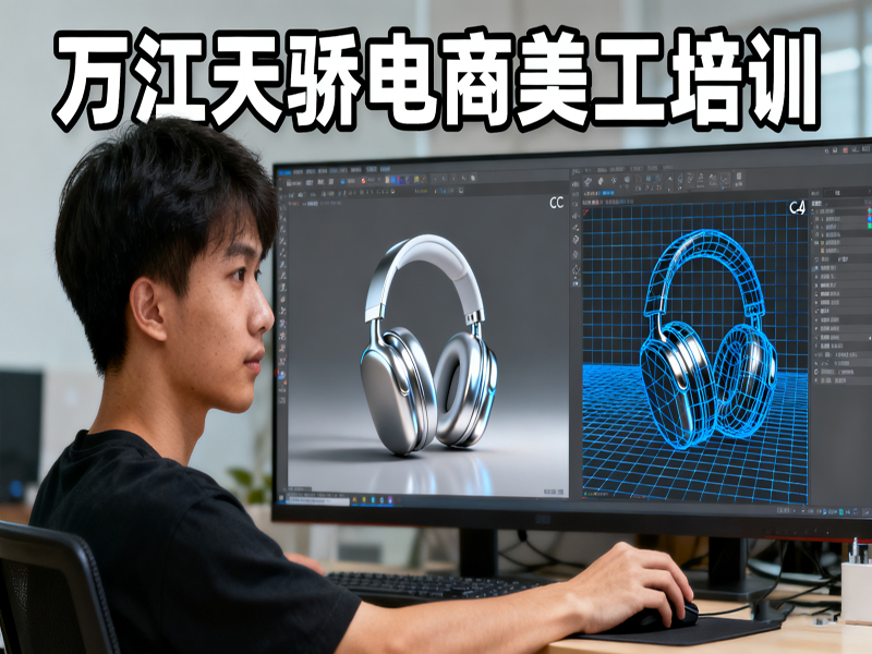 东莞万江天骄职校电商美工培训 