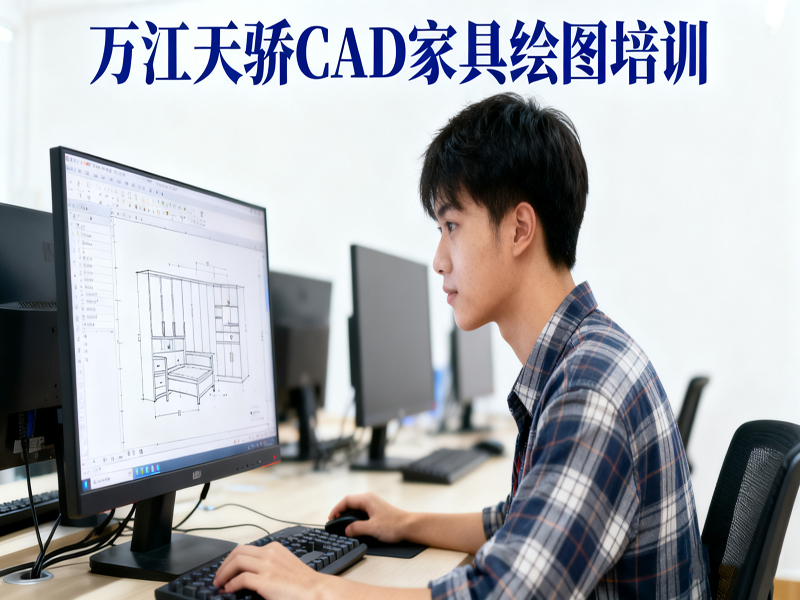 东莞万江天骄职校CAD家具绘图培训 