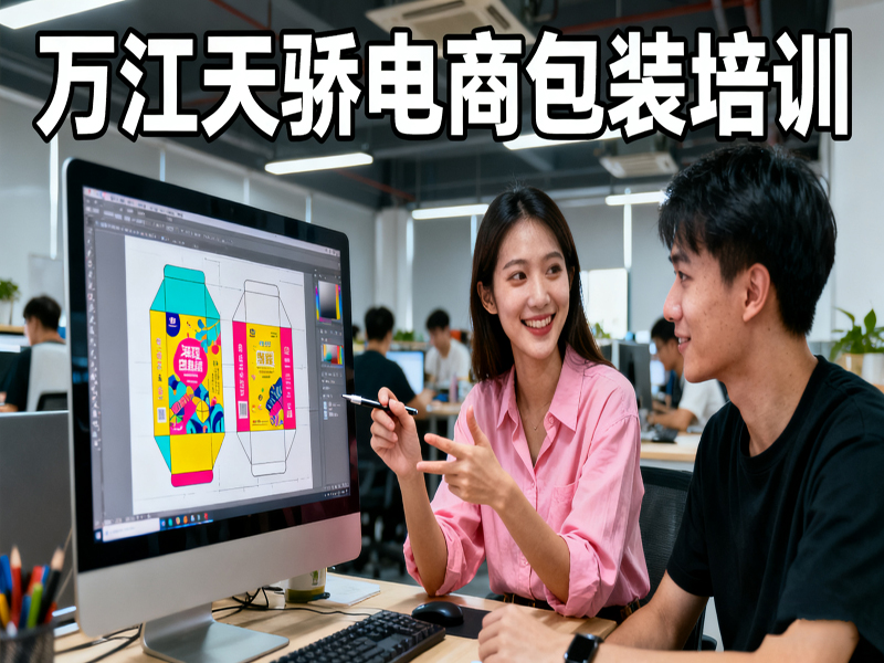 东莞万江天骄职校电商包装培训 