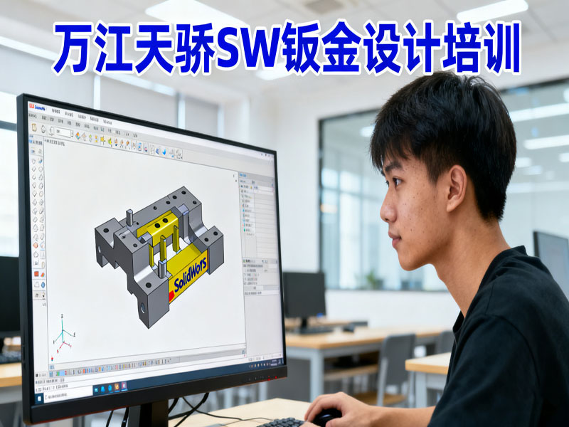 东莞万江天骄职校SW钣金设计培训 