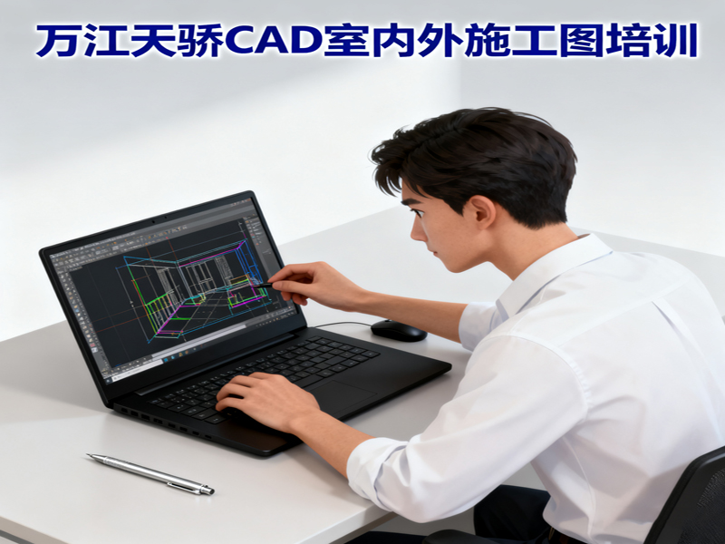 东莞万江天骄职校CAD室内外施工图培训
