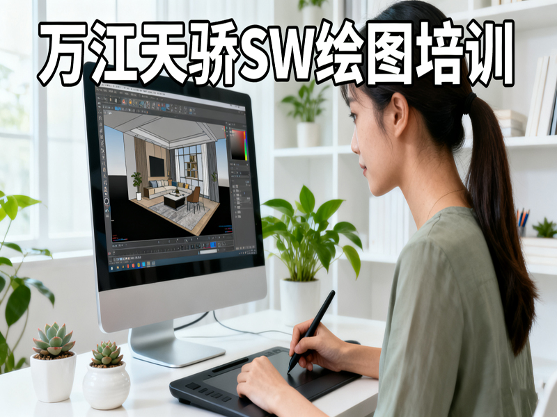 东莞万江天骄职校SW绘图培训 