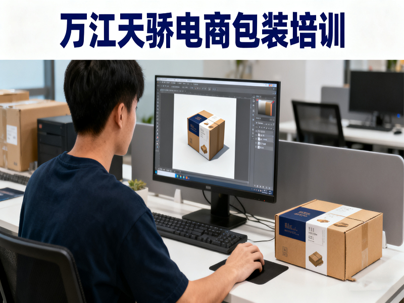 东莞万江天骄职校电商包装培训