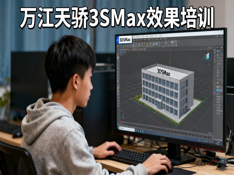 东莞万江天骄职校3DSMax效果图培训 