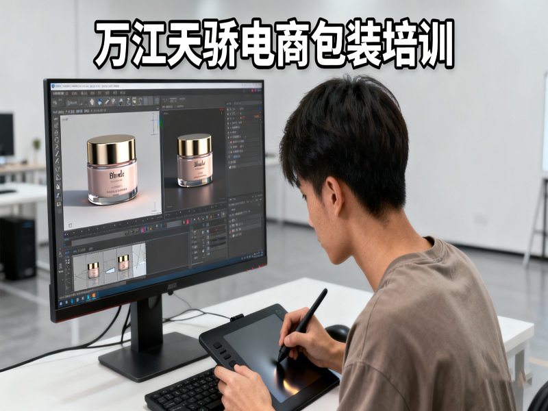 东莞万江天骄职校电商包装培训