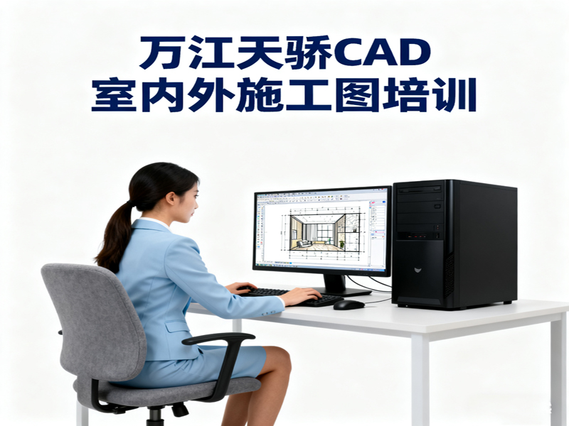 东莞万江天骄职校CAD室内外施工图培训