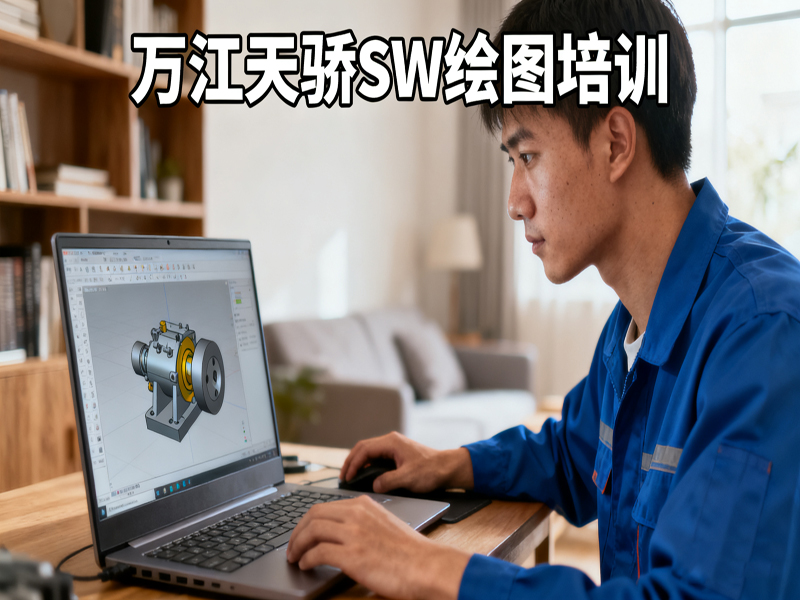 东莞万江天骄职校SW绘图培训 