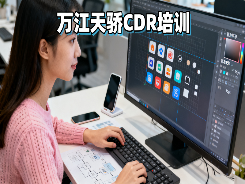 东莞万江天骄职校CDR培训