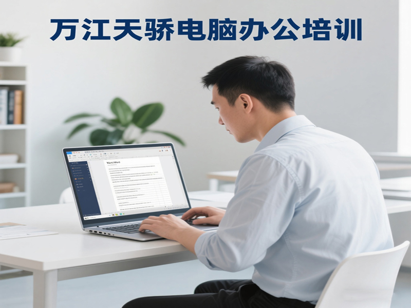 东莞万江天骄职校电脑办公培训