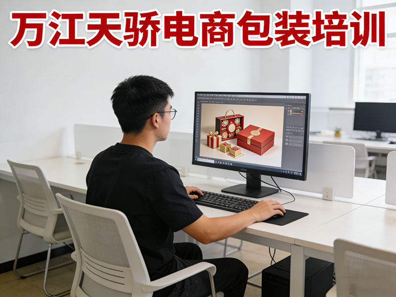 东莞万江天骄职校电商包装培训