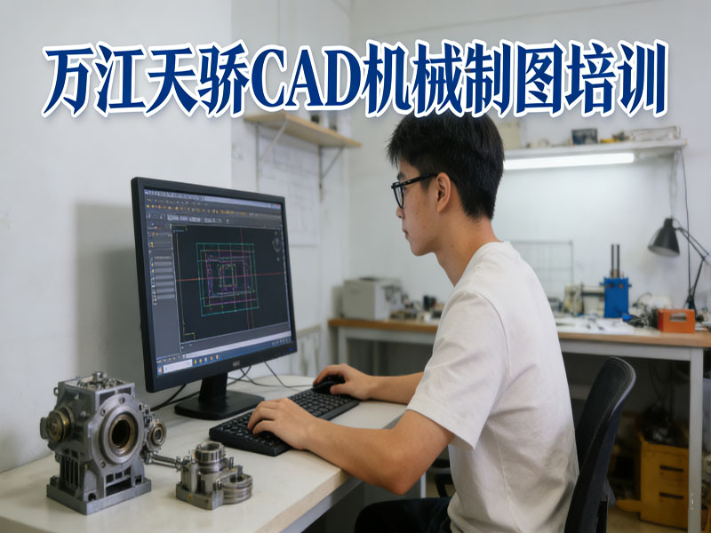 东莞万江天骄职校CAD机械制图培训 