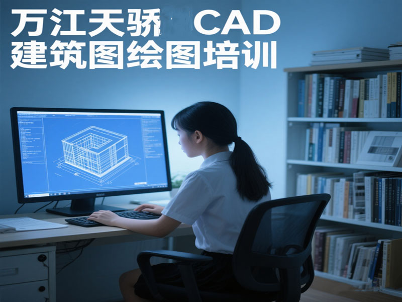 东莞万江天骄职校CAD建筑图绘图培训