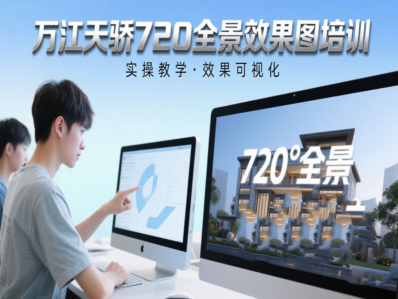 东莞万江天骄职校720全景效果图培训