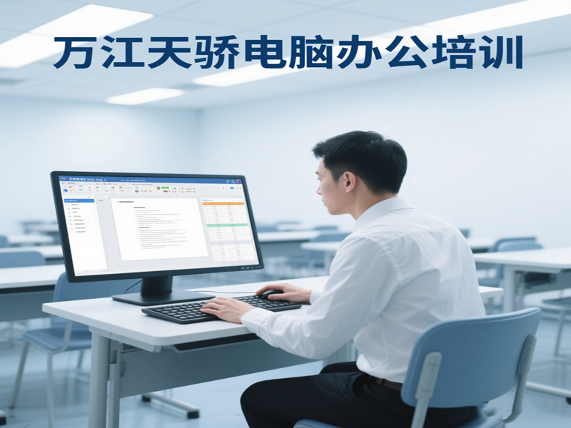 东莞万江天骄职校电脑办公培训