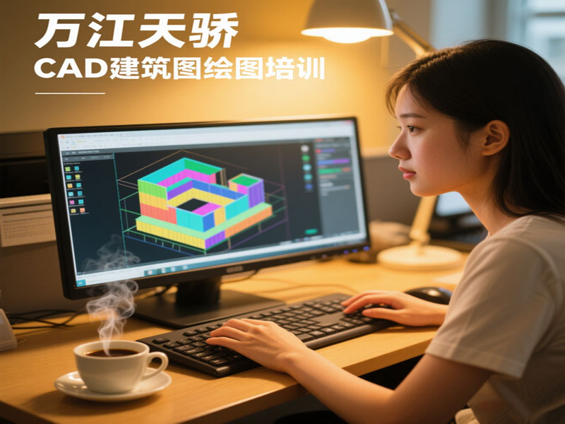 东莞万江天骄职校CAD建筑图绘图培训