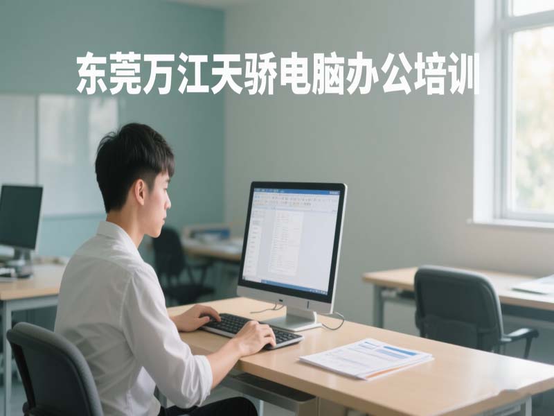 东莞万江天骄职校电脑办公培训