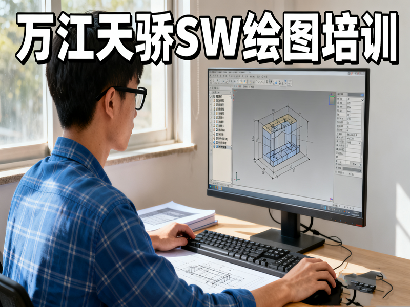 东莞万江天骄职校SW绘图培训