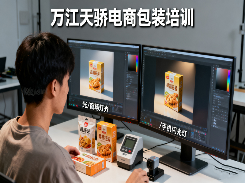 东莞万江天骄职校电商包装培训