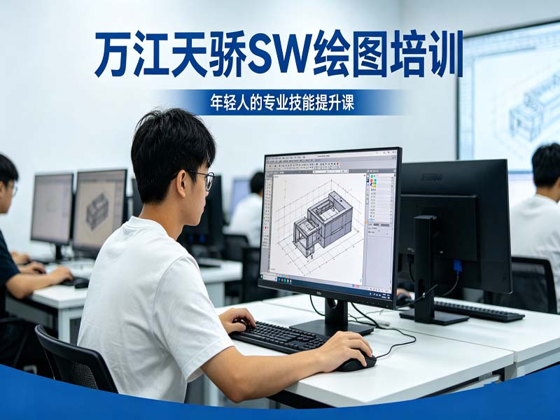东莞万江天骄职校SW绘图培训