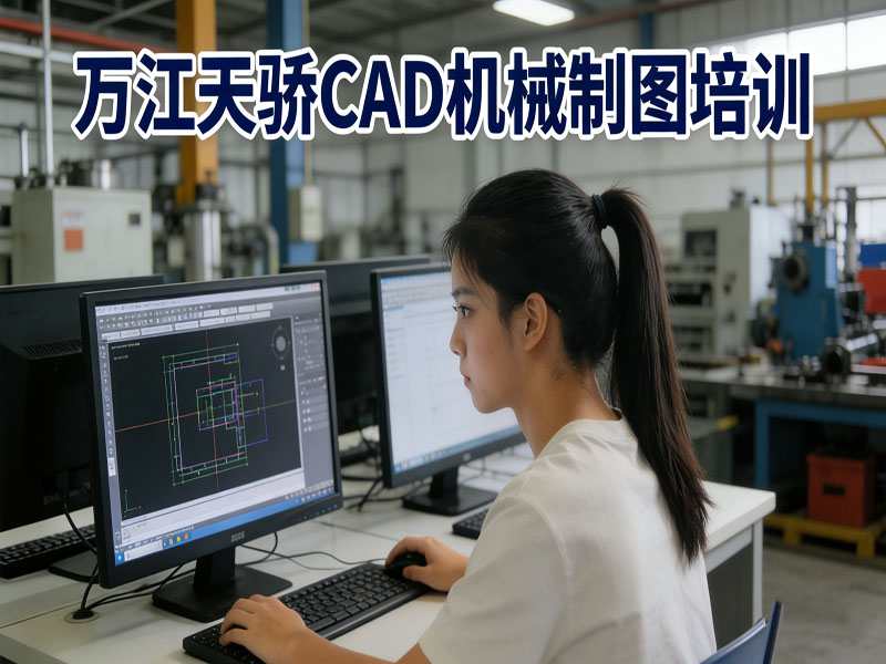 东莞万江天骄职校CAD机械制图培训
